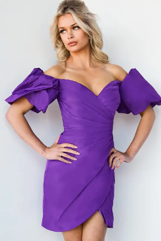 Jovani 09476 Short Ruched Homecoming Cocktail Dress