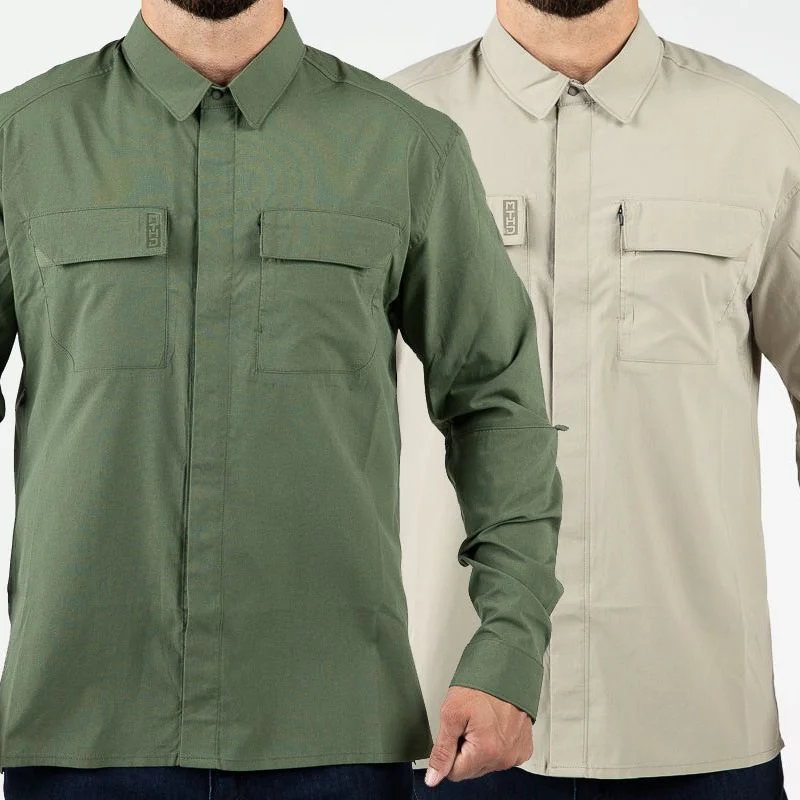 MTHD Latitude Long Sleeve Snap-Up Shirt