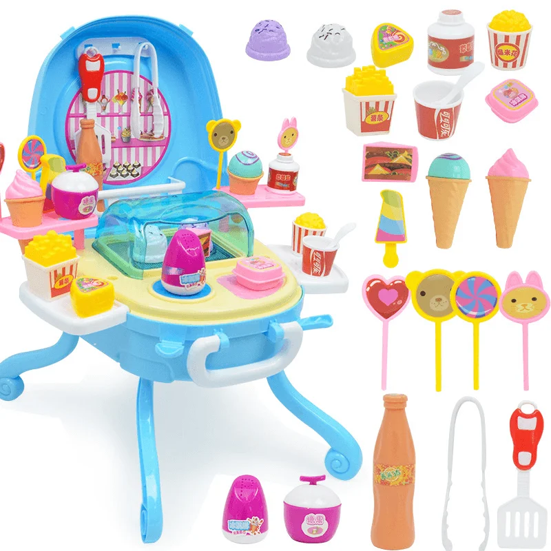 Simulation Dessert Station Children'S Play House Toy Set