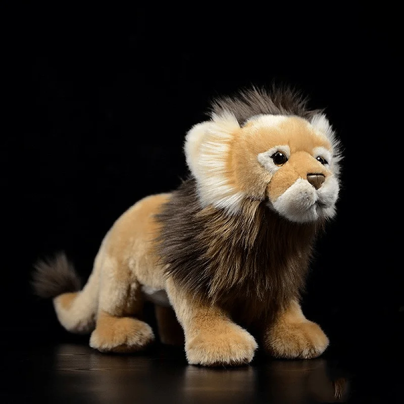 Hot-Selling Simulation Standing Lion Plush Toy Doll