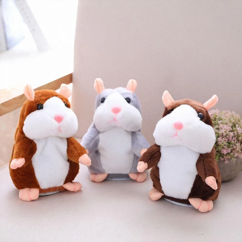 Talking Hamster Plush Toy