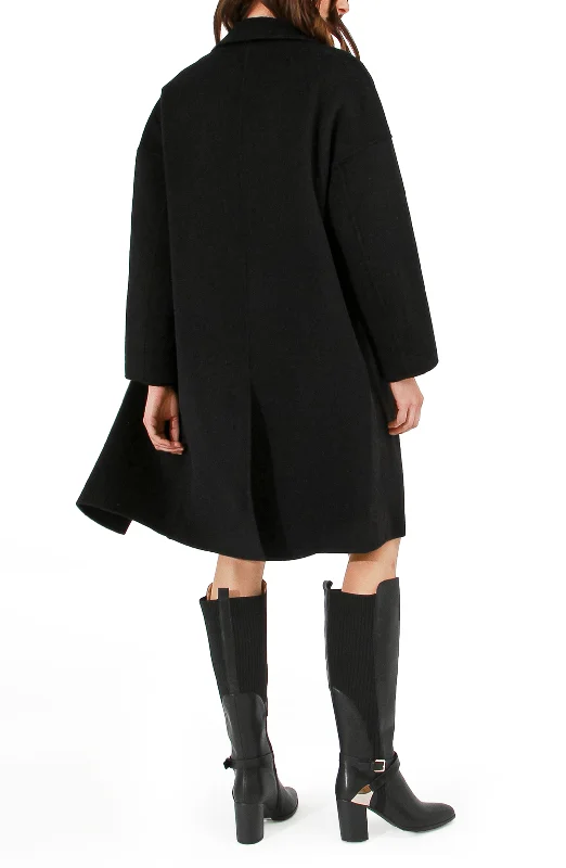 Amnesia Oversized Coat | Women | Black