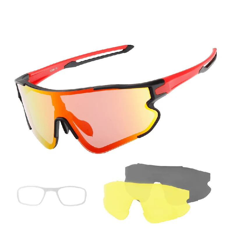 New Outdoor Cycling Glasses Interchangeable Lens Set UV Protection