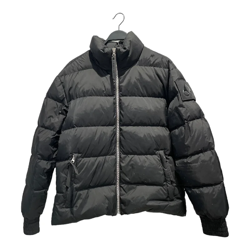 MOOSE KNUCKLES/Puffer Jkt/S/Polyester/BLK/