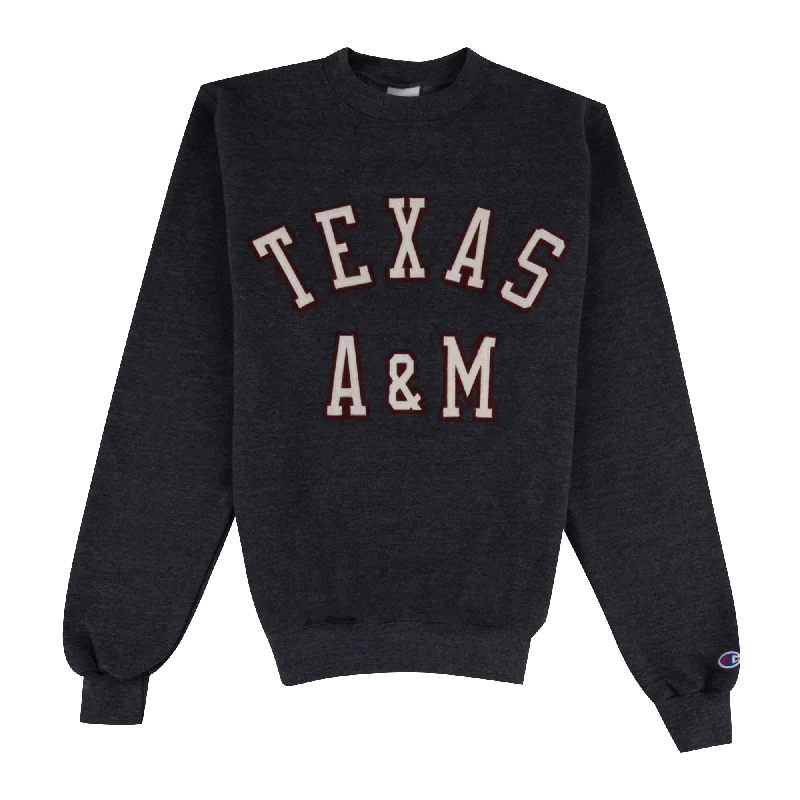 Texas A&M Champion Powerblend Fleece Crew