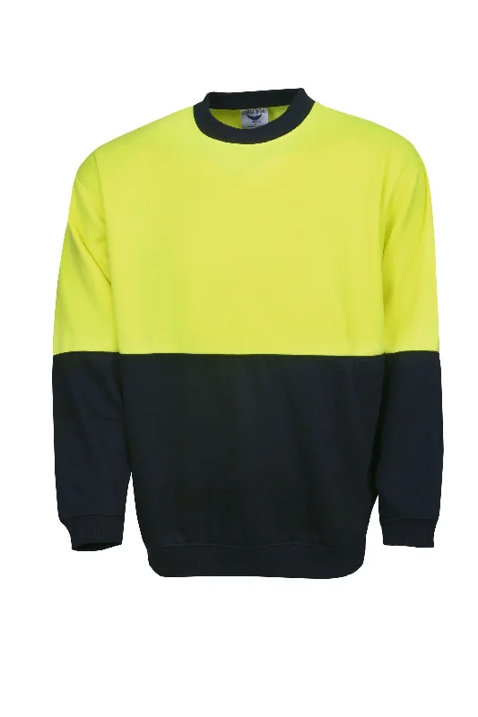 F81 Hi Vis Crew Neck Fleecy Sweat