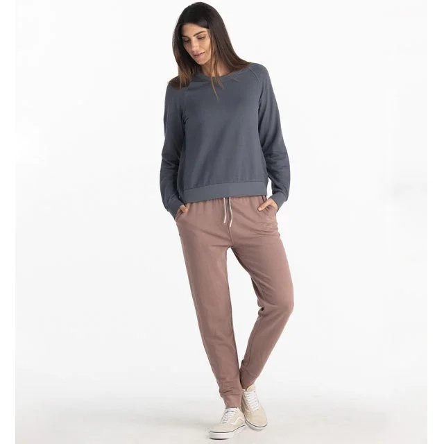 Women's Bamboo Lightweight Fleece Crew