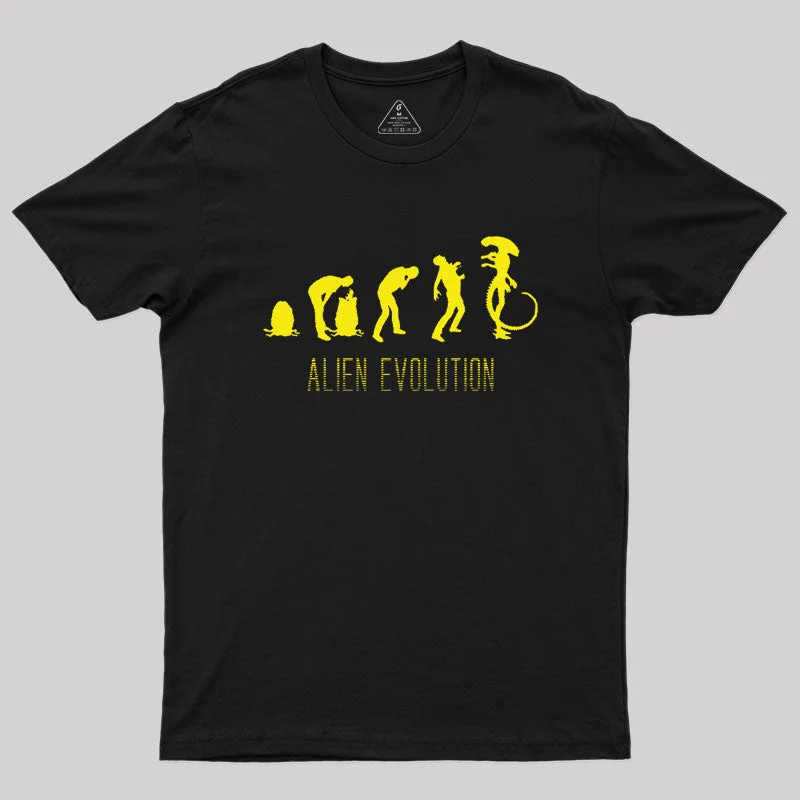 Alien Evolution Geek T-Shirt