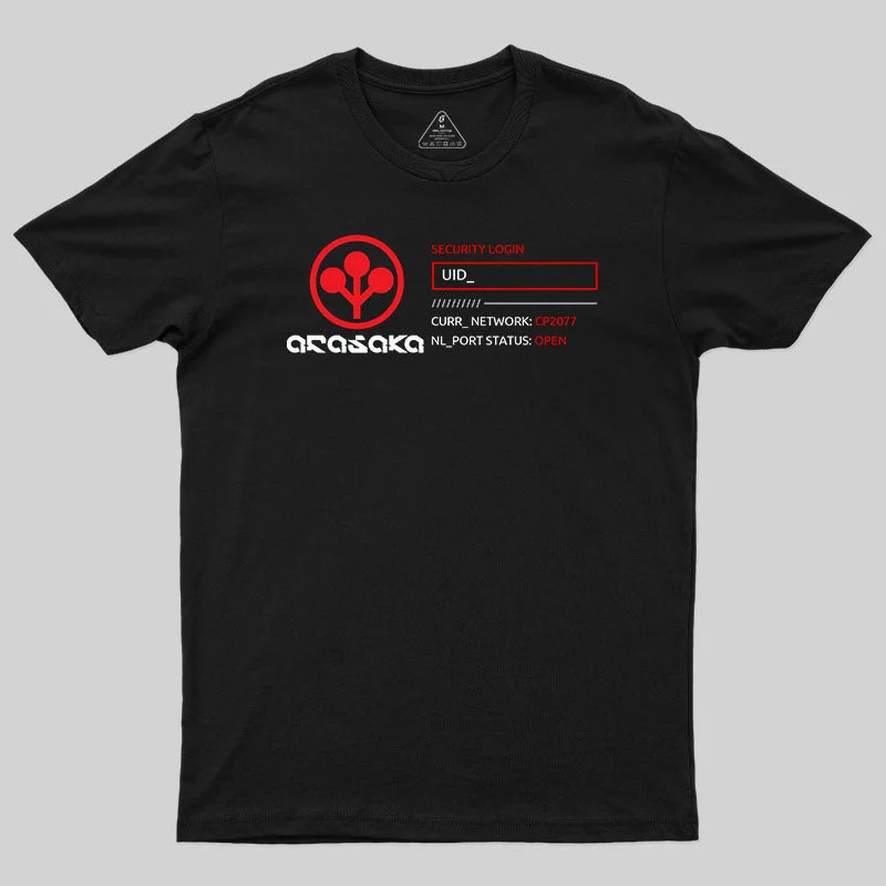 Arasaka Terminal-Cyberpunk 2077 T-Shirt