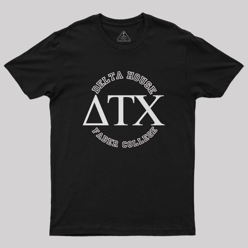 Delta House Faber Chapter Geek T-Shirt