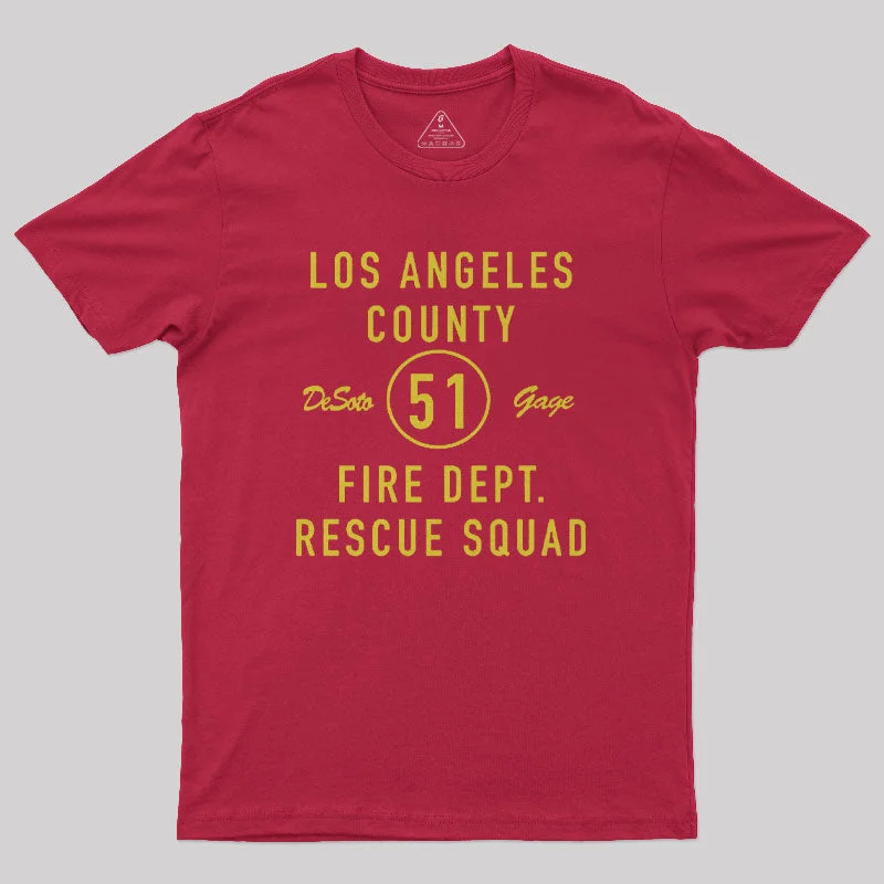 Emergency Squad 51 Geek T-Shirt