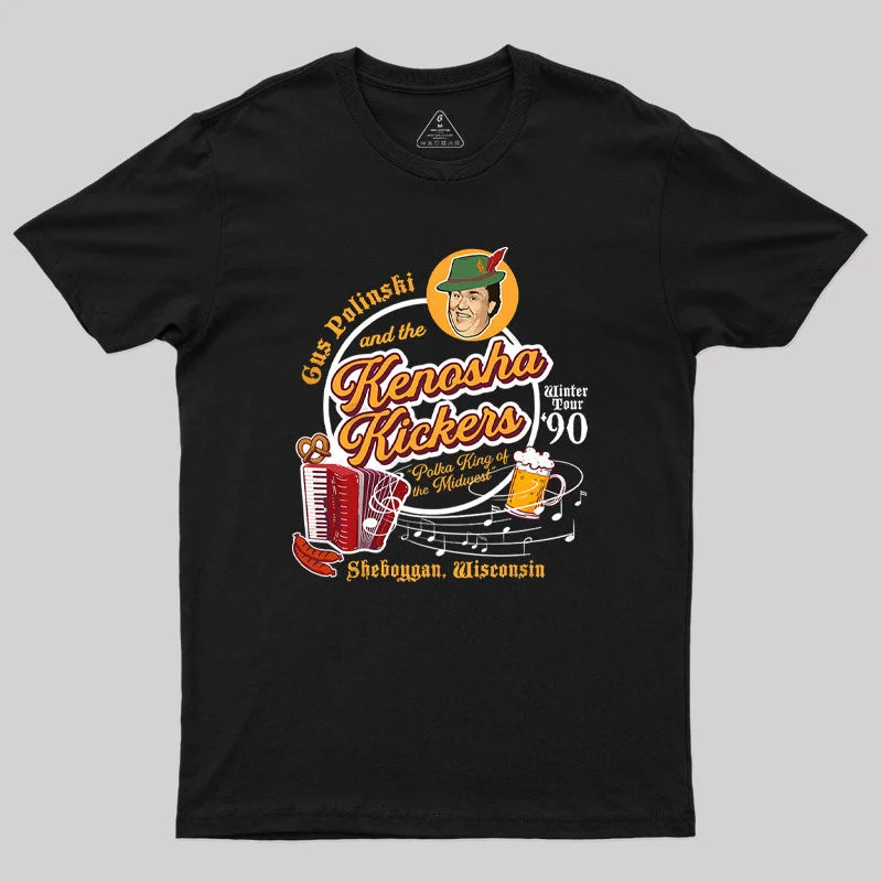 Gus Polinski and the Kenosha Kickers Geek T-Shirt