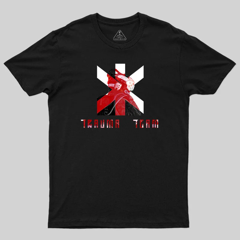 Trauma Team Armed Safety Expert-Cyberpunk 2077 T-Shirt