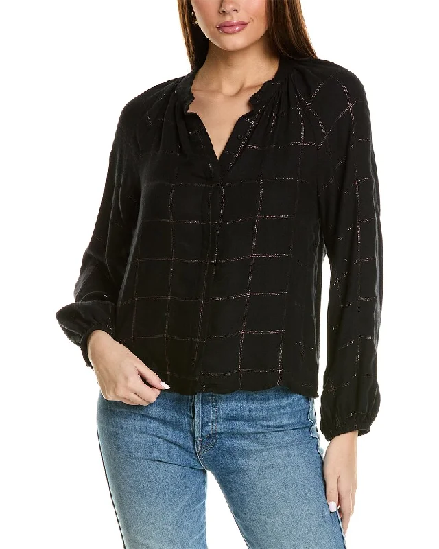 Bella Dahl Shirred Shirt