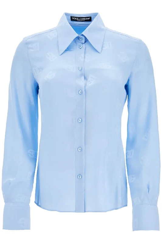 Dolce & Gabbana Women's Silk Dg Shirt