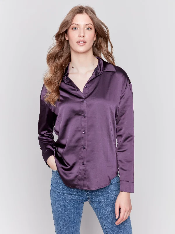 Gutsy Satin Shirt