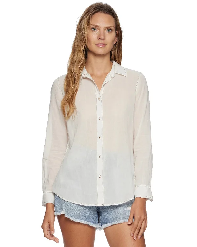 Marne Split Back Woven Shirt