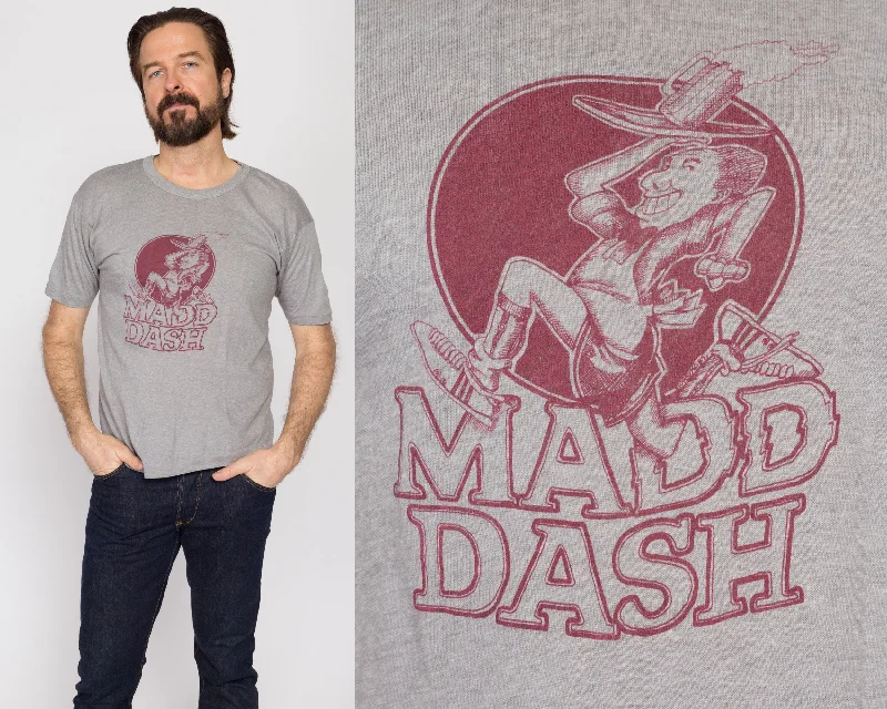 Med-Lrg 80s "Madd Dash" Marathon T Shirt