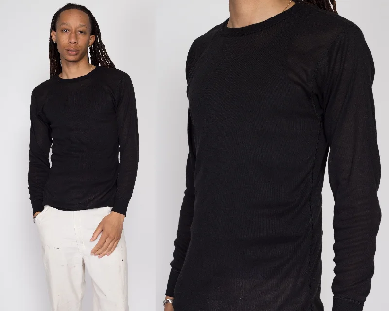 Medium Y2K Black Base Layer Shirt