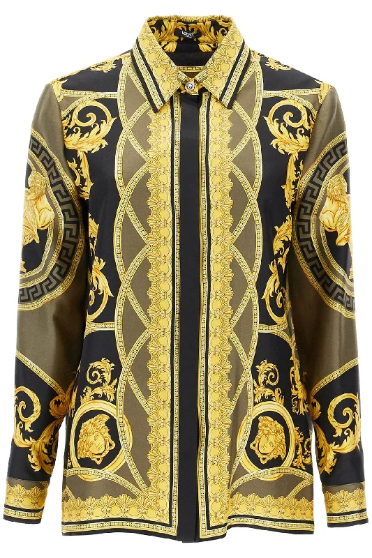 Versace Women's Silk Shirt 'The Cut Of The Gods