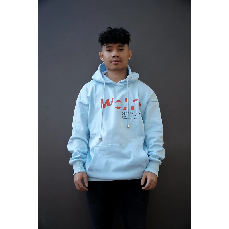 Sky Blue Oversize Hoodie