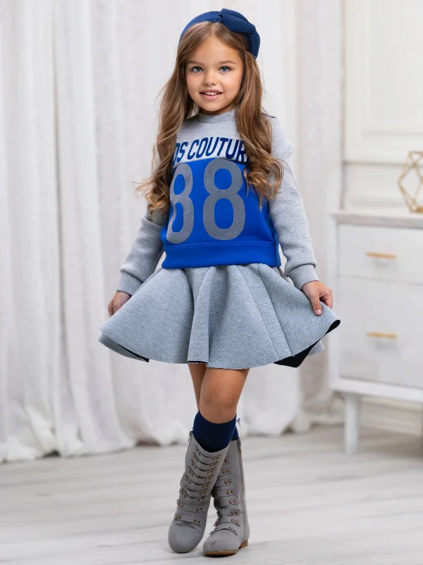 Sporty Colorblock Sweatshirt by Kids Couture