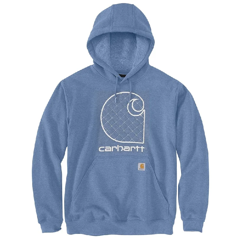 Carhartt 105943 Men's Loose Fit Midweight C Graphic Sweatshirt - X-Large Regular - Skystone