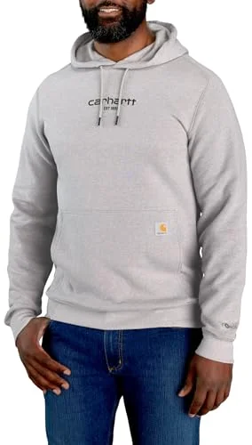 Carhartt 106655 mens Force Relaxed Fit Lightweight Logo Graphic Sweatshirt